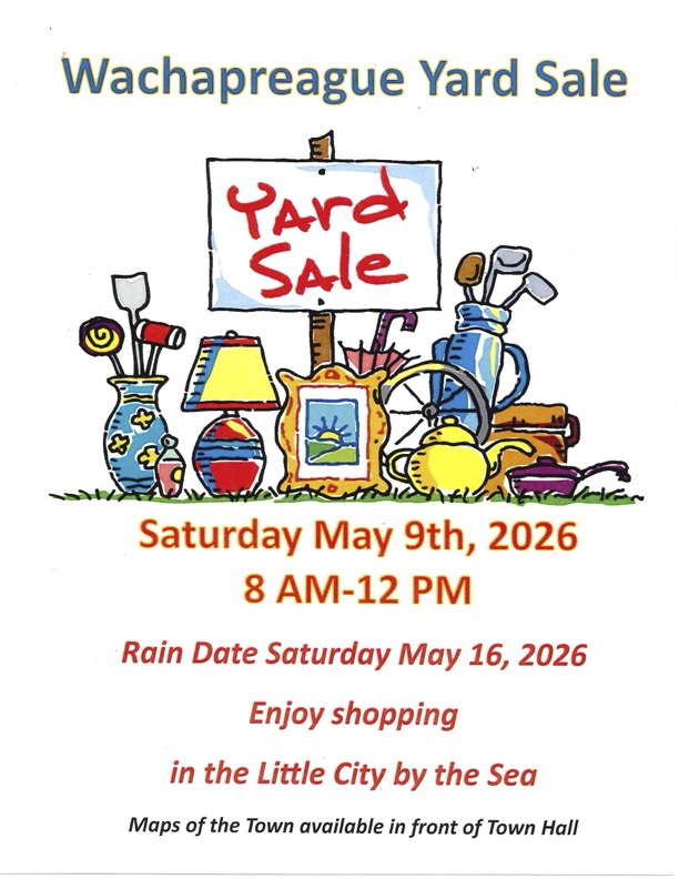 2026 Spring Yard Sale